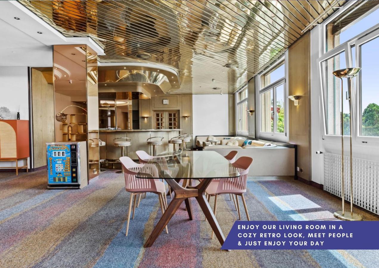Becozy Au Parc Retro Edition Self-Check-In Rooms & Studios Fribourg Exterior photo